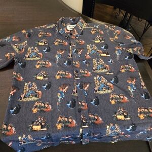 Roosevelt's The Goonies XL button down shirt